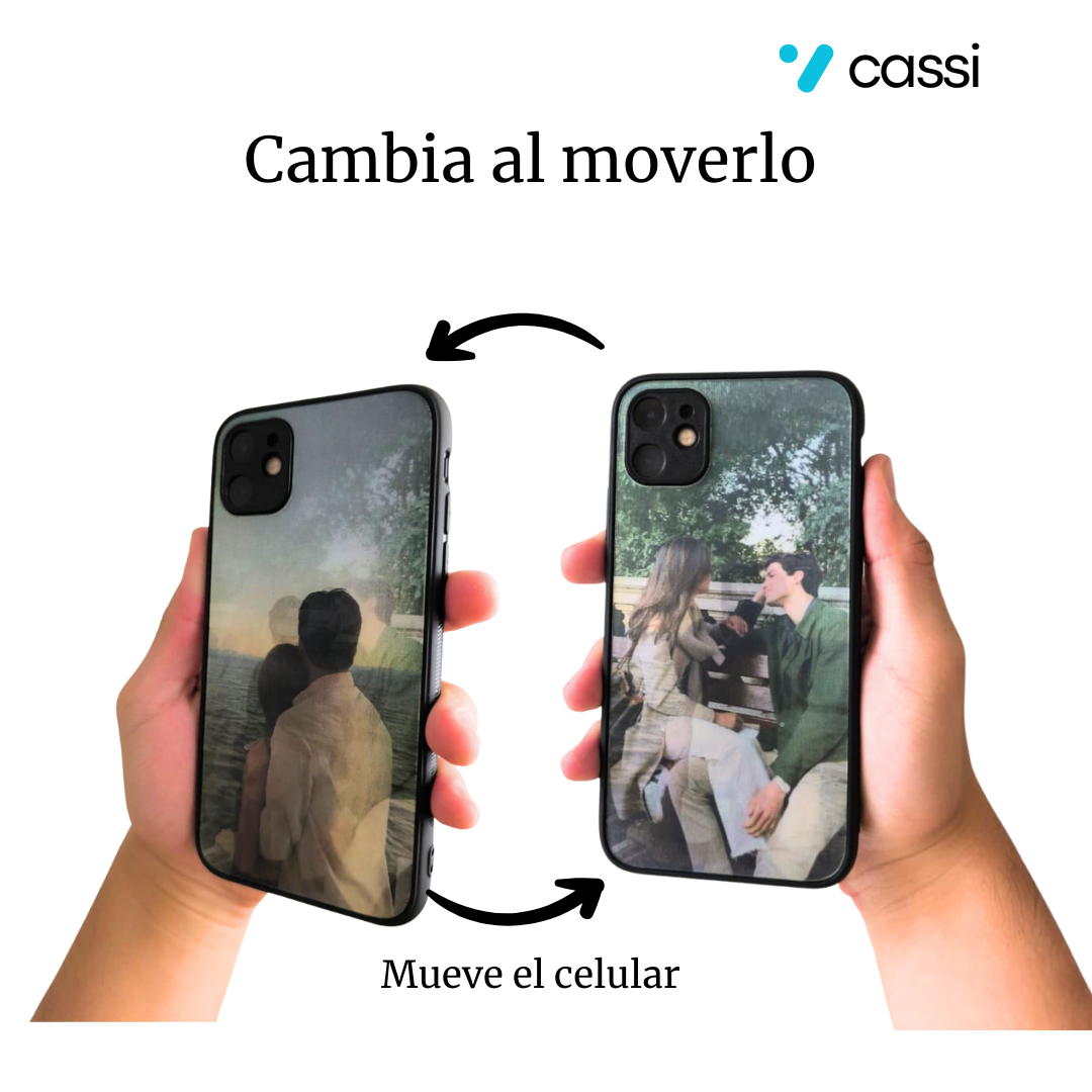 Case 3D Personalizado con Efecto Lenticular