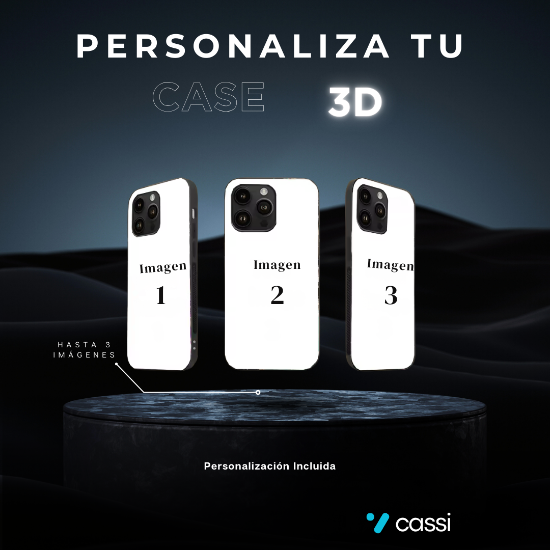 Case 3D Personalizado con Efecto Lenticular