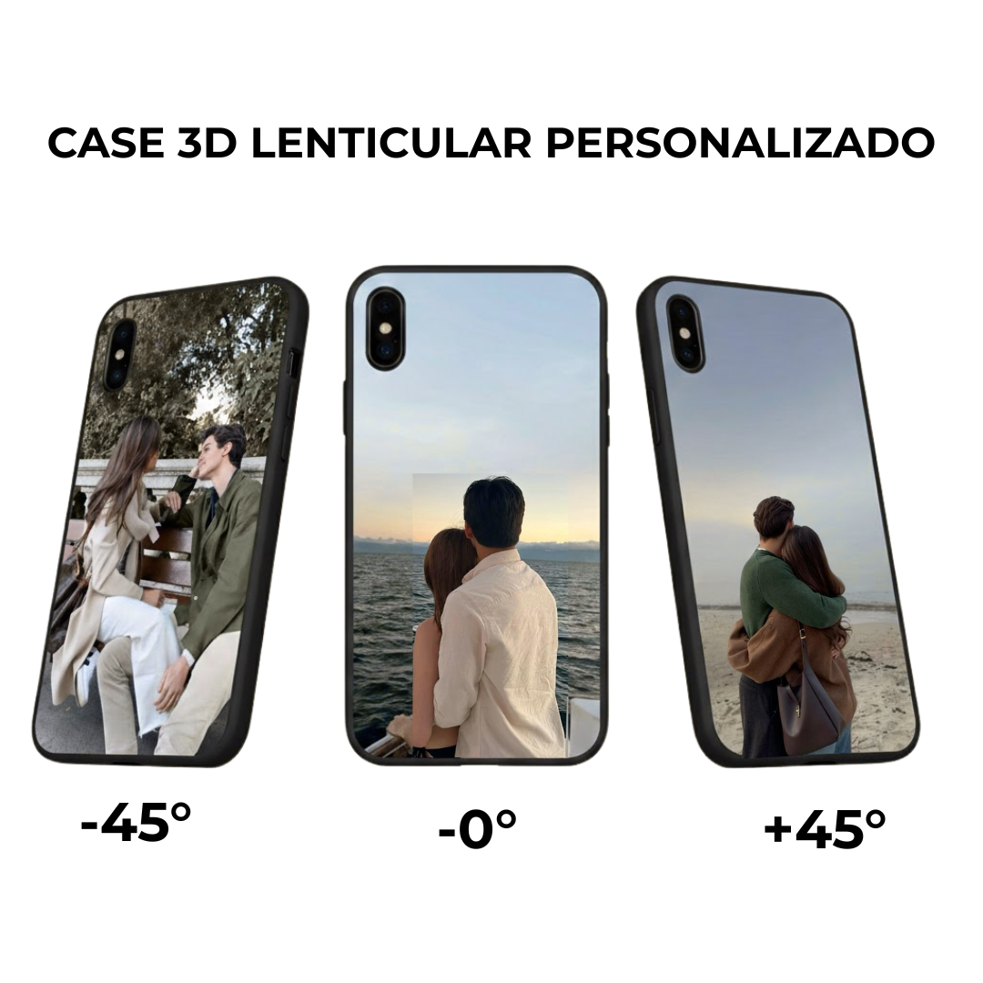 Case 3D Personalizado con Efecto Lenticular